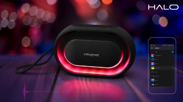 Creative Halo's 16.8 million colors programmable lightshow смотреть онлайн