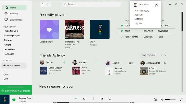 Spotify UI redesign Figma смотреть онлайн