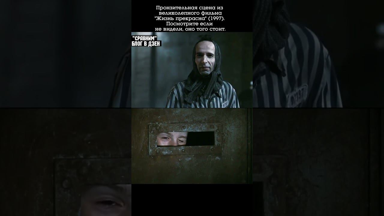 Пронзительная сцена из великолепного фильма "Жизнь прекрасна" (1997) смотреть онлайн