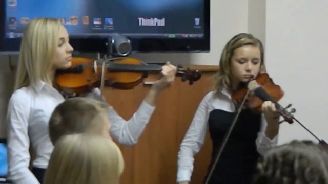 Музыкальная композиция на скрипках "Танго" смотреть онлайн