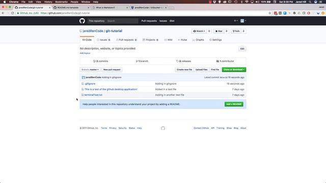Git Ignore and Readme Files in Git смотреть онлайн