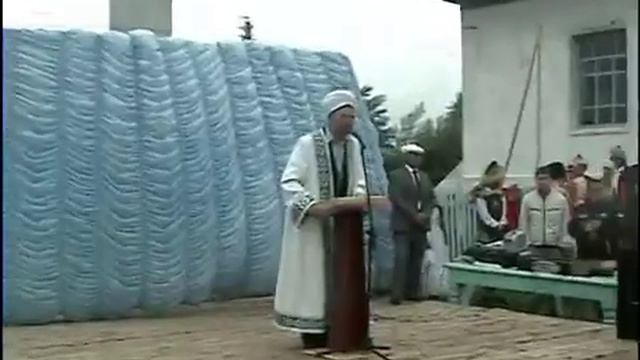 Алагузово. Кигинский район. Открытие мечети "Тагир" в 2007 году. смотреть онлайн