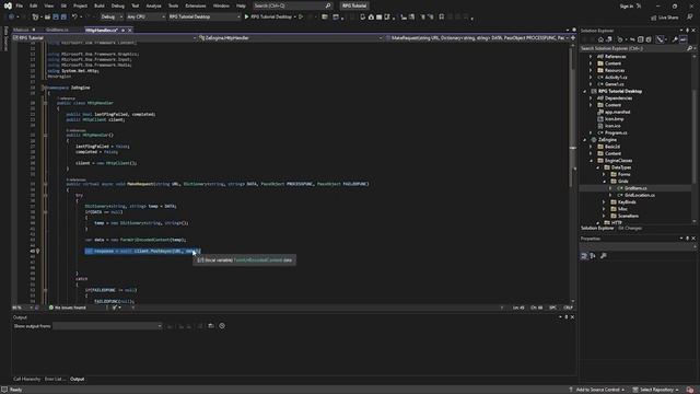 HTTP Requests, login part 1 - Monogame Game Dev Tutorials C# - pt 2-3 смотреть онлайн
