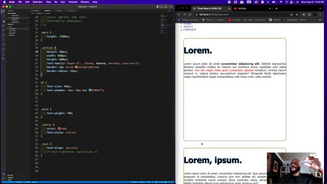 Margin-Padding properties смотреть онлайн