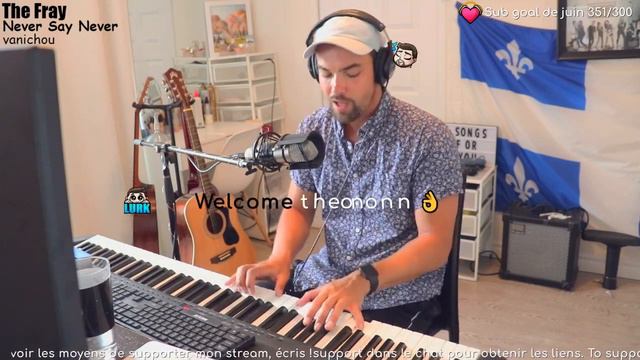 Never Say Never - The Fray (Piano Cover) смотреть онлайн