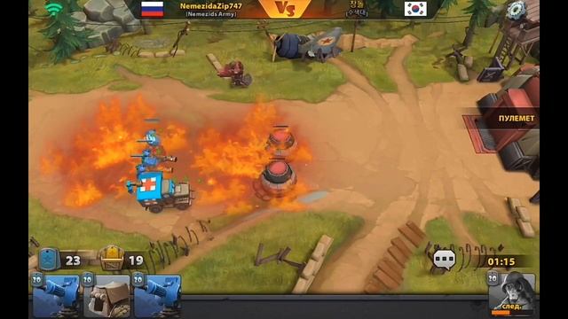 Начинаю развитие в Battle Boom! смотреть онлайн