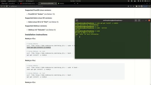 Install NodeJS on Ubuntu/WIndows/Mac | Its Nice and Simple смотреть онлайн