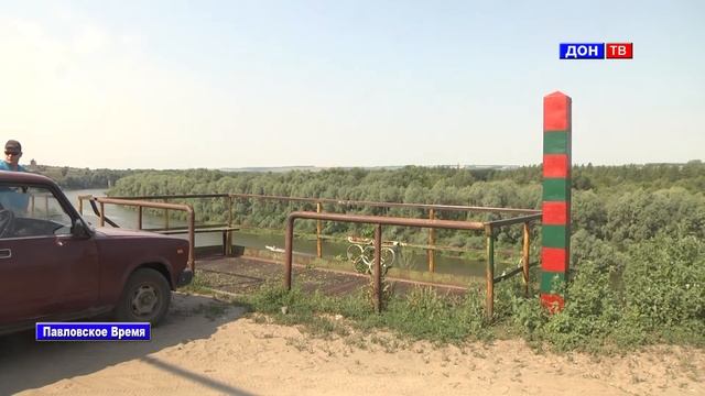 Обрушение берега р. Дона 2015. г. Павловск Воронежской обл смотреть онлайн
