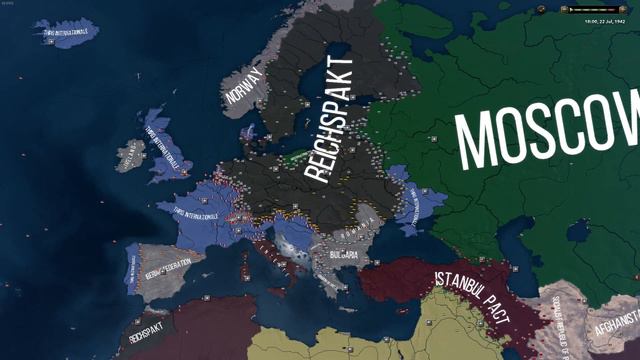 A journey to Berlin - HOI4 Kaiserreich Timelapse смотреть онлайн