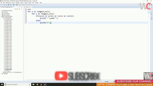 #36 || "*" STAR PATTERN|| in | PYTHON | Programming Language смотреть онлайн