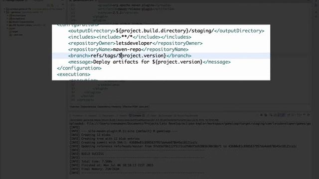 [LD] Maven in Eclipse #15 - Release to GitHub | Let's Develop With смотреть онлайн