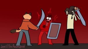 ловушка в незере |Майнкрафт мэнхант 4 против 1ого реванш|Дрим| Бонусная сцена! Анимация