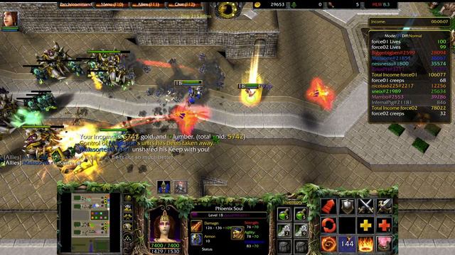 Trying HERO LINE WARS 8.3 - 4v4 - 🤩🤩🤩 It's like TTW but with heroes and without mazes смотреть онлайн