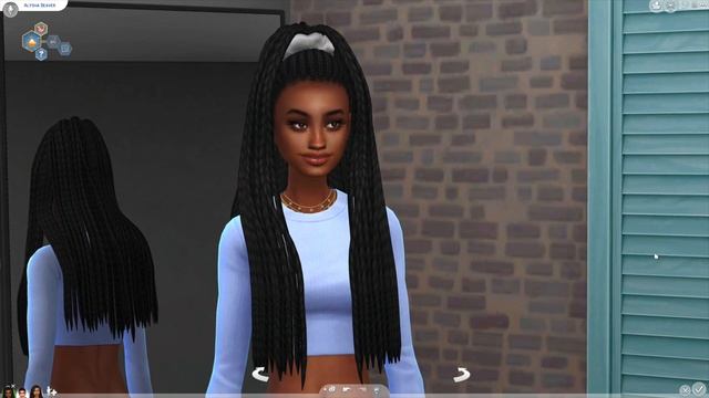 50+ Black Hair Maxis Match CC ✨ WITH LINKS | The Sims 4 смотреть онлайн
