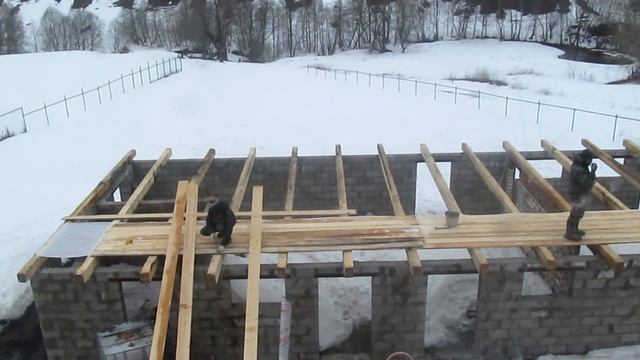 Строительство крыши | Строю сарай | Часть 3 смотреть онлайн