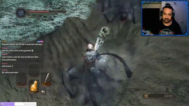 Maratona Dark Souls 2 - dia 07 de sofrimento youtube !discord !loja смотреть онлайн