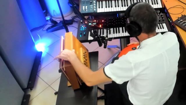 Shruti Box, Tongue Drum, Arturia Matrix Brute & Novation Summit Improvisation смотреть онлайн
