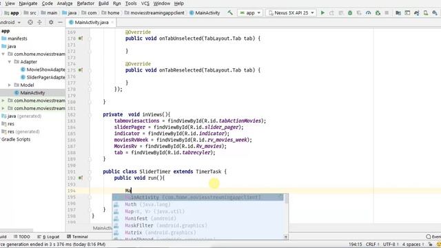 Movies Streaming App part 9 (Continue coding Main Activity)#MoviesStreamingApp смотреть онлайн