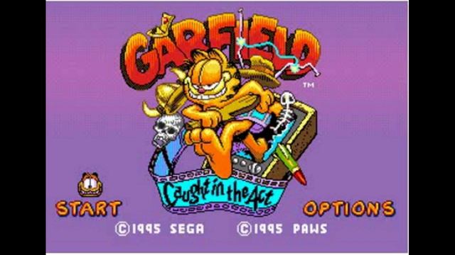 Coffee Break/Continue Screen - Garfield: Caught In The Act (Genesis) Music Extended смотреть онлайн