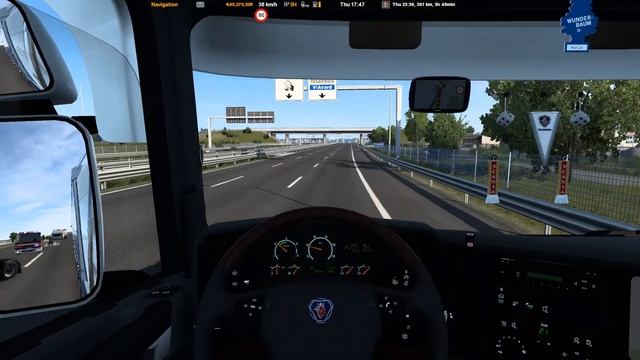 ETS 2 1.40●Scania 5-series G490(530)●Turin-Florence,Italy смотреть онлайн