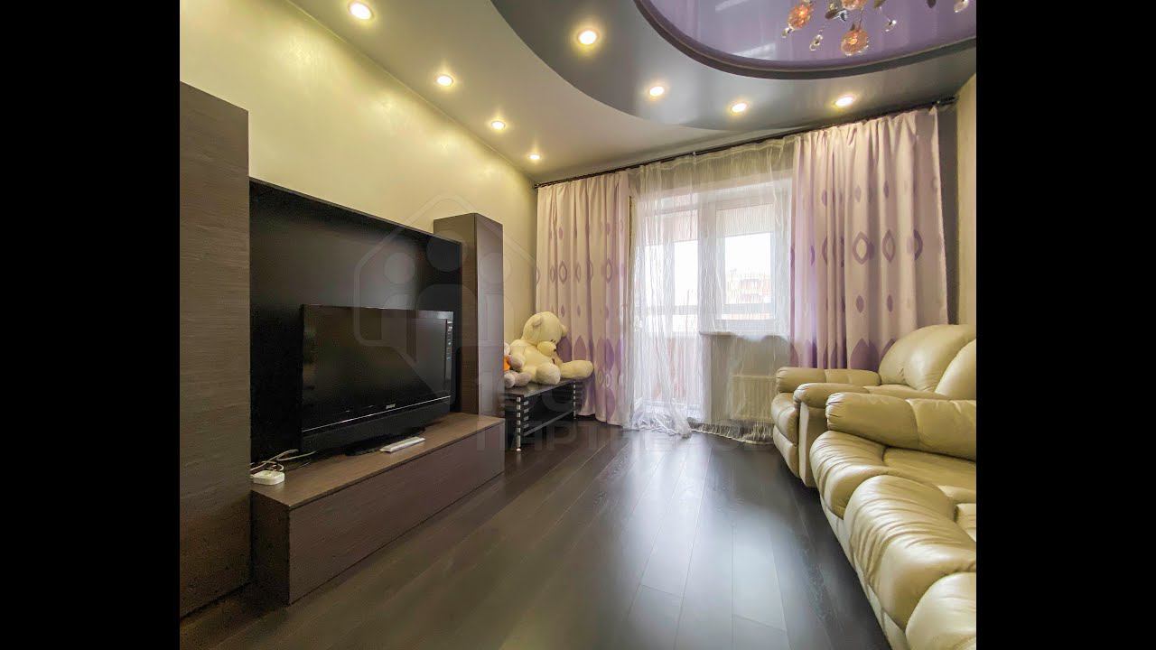 Рум-тур по 1-комнатной квартире на Дыбовского, 8/7 (аренда) смотреть онлайн