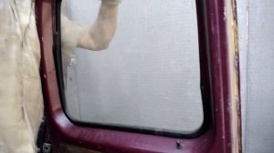 Демонтаж окон на Газели