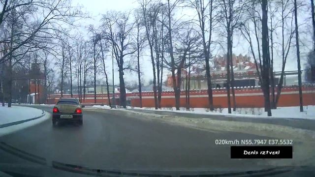 Москва (Тушинская площадь → 1-й Коптельский переулок) (02/2016) смотреть онлайн