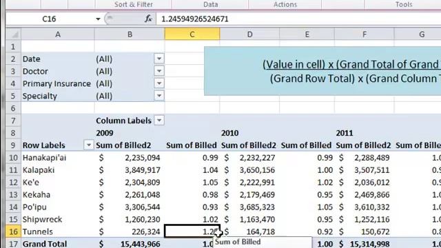 Excel Video 308 Show Values as an Index in Pivot Tables смотреть онлайн