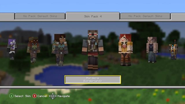 Minecraft Xbox 360 - Skin Pack 4 Review Of All 45 Skins - Early Code From 4jStudios! смотреть онлайн