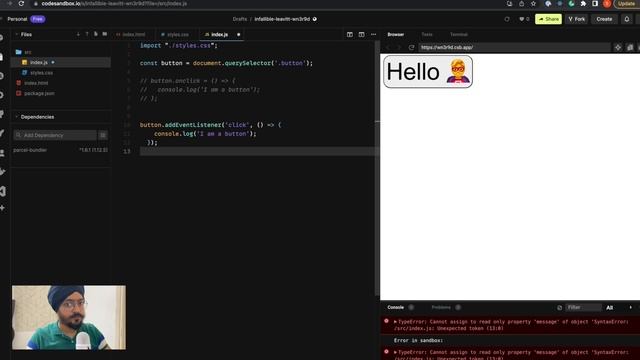 JavaScript interview question! ?♀️ ? Difference between Event handler vs Event Listener смотреть онлайн
