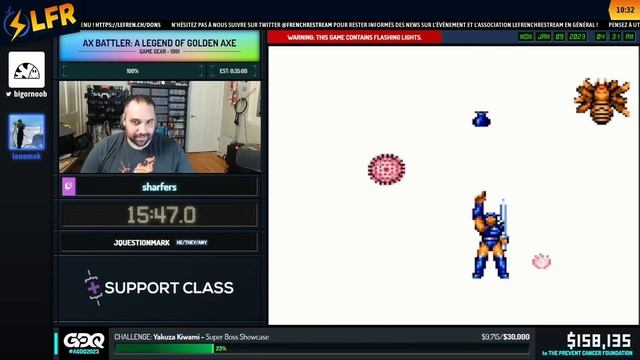 Ax Battler: A Legend of Golden Axe en 29:23 (100%) [AGDQ2023] смотреть онлайн