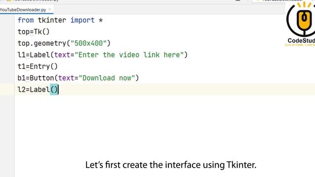 Easiest YouTube Downloader Using Python. смотреть онлайн