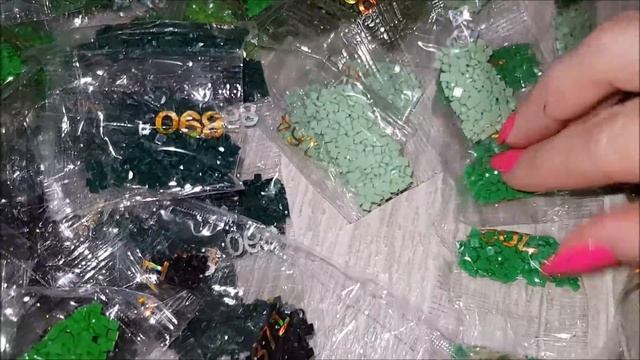 ВОДОПАД 60 на 120 см. Полная выкладка. Обзор алмазной мозаики с Алиэкспресс ( Китай) смотреть онлайн