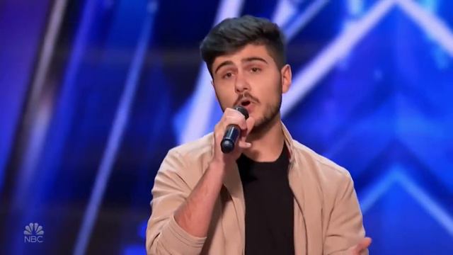 Luca Di Stefano: The Judges Can NOT Beileve The Voice Coming out Of His Mouth!