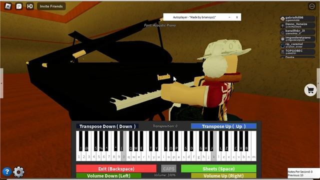 Rush B Roblox Piano Autoplay Cover