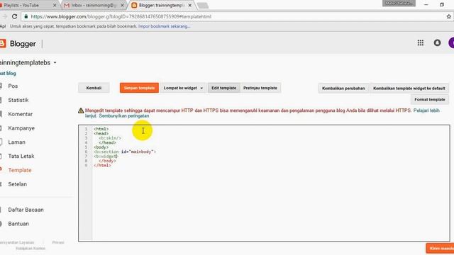 How to Make Blogger Template with Bootstrap Part 1