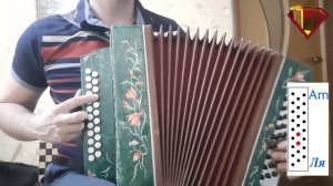 Гоп Гоп Гоп Чида Гоп - Верка Сердючка | Разбор на гармони