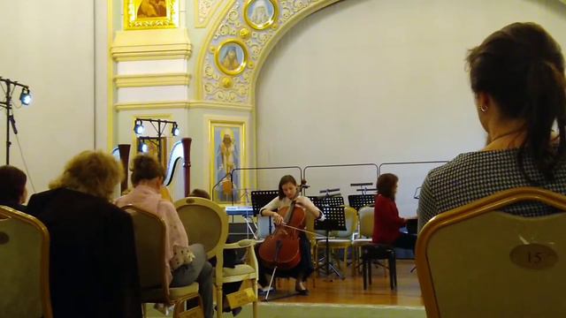 И.Х.Бах (Анри Казадезюс), Adagio из концерта до минор . смотреть онлайн