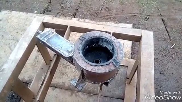 Горелка на отработке для ТТ котла - отчет. смотреть онлайн