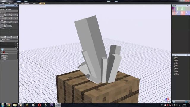 [Techne] Моделируем КРИСТАЛ в Techne. #6 Minecraft modelling [Crystal][Течне][Modelling] смотреть онлайн
