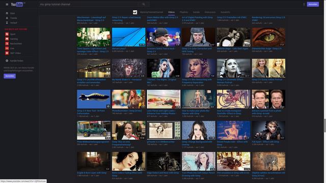 Videoübersicht - MyGimpTutorialChannel смотреть онлайн