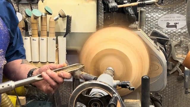 Woodturning A Sycamore Fruit Bowl - Updated Version #carbide Chisels #woodturning
