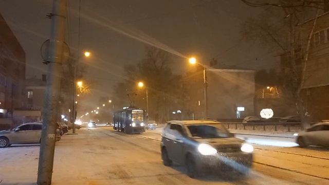 Трамвай 71-608КМ [№228] по 3 маршруту смотреть онлайн