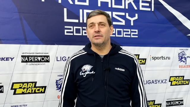 Комментарии тренеров после второго матча "Кулагер" - "Номад" (03.03.2022) смотреть онлайн