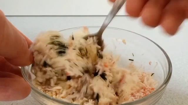 Очень вкусный рецепт из крабовых палочек/Намазка на Хлеб из крабовых палочек/Crab bread spread! смотреть онлайн