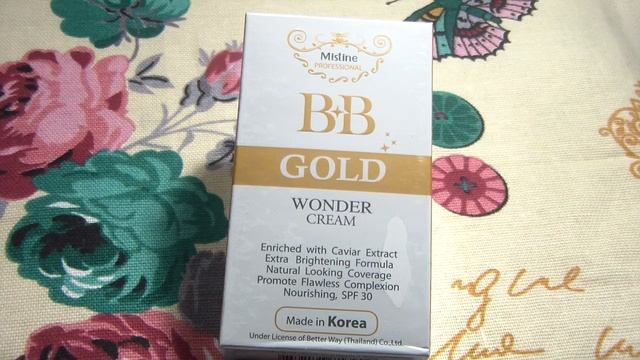 Состав BB-Крема для лица Gold Wonder SPF 30, MIistine смотреть онлайн