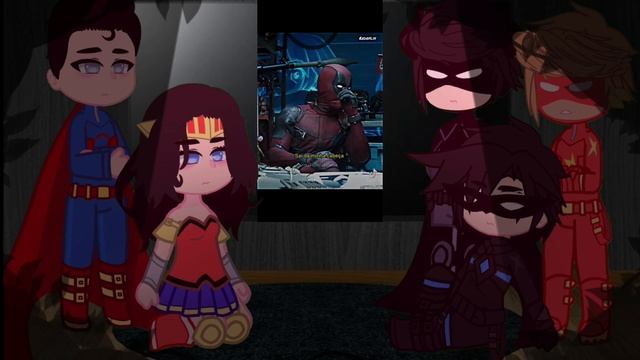 Justice League React to Deadpool || Gacha React смотреть онлайн
