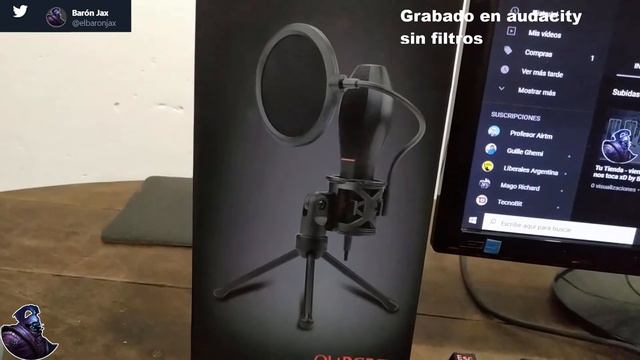 Microfono QUASAR USB Redragon by Barón Jax смотреть онлайн
