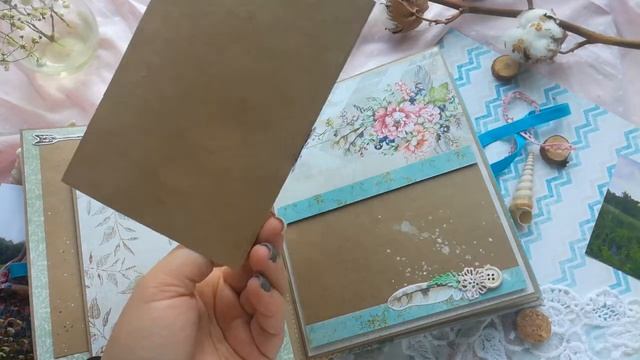 Обзор альбома из коллекции Бохо шик от Craft paper / Скрапбукинг смотреть онлайн