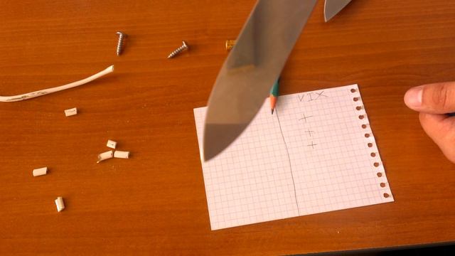 Сравнительный EDC тест Spyderco tenacious и Victorinox Forester смотреть онлайн